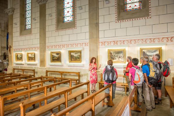 La visite de la chapelle Notre-Dame de Montfaucon-55