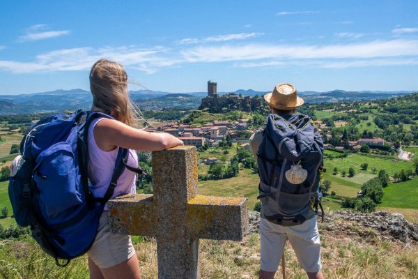 Auvergne-Rhône-Alpes - Le chemin de Compostelle de Cluny au Puy-en-Velay - Haute-Loire - Le château de Polignac-25