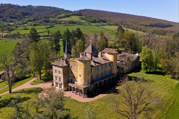 Château de Saint-Point façade sud