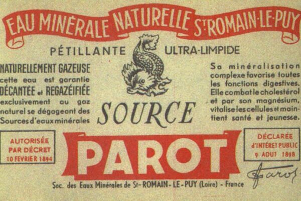 Sources Parot Saint Romain le Puy Loire Forez